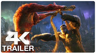 GODZILLA X KONG THE NEW EMPIRE quotKong Vs Skar King Fightquot  5 Minute Trailers 4K ULTRA HD NEW 2024 [upl. by Annauqal]