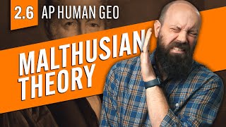 MALTHUSIAN Theory Explained AP Human Geography Review—Unit 2 Topic 6 [upl. by Tehcac]