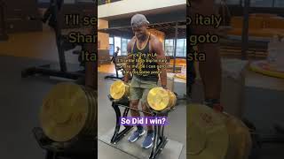 I completed the Golds Gym 330 pound gold dumbbell challenge shorts [upl. by Lefty]