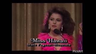 Miss Hawai’i 1989  Ligaya Stice [upl. by Yentterb]