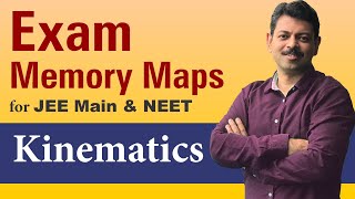 Kinematics  Class 11 Physics  Exam Memory Maps for JEE Main amp NEET [upl. by Sicular]