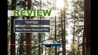 Tentsile  Flite 2Person Hammock Tent  REVIEW [upl. by Eladnyl189]