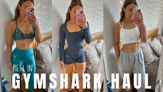 GYMSHARK TRY ON HAUL amp REVIEW  New In March  New Gains Seamless Collection [upl. by Fabrin]