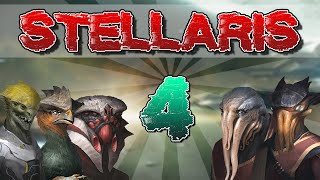 STELLARIS  Gameplay Español  1080  4 NOS ATACAN  PARADOX KraoESP [upl. by Aicat487]