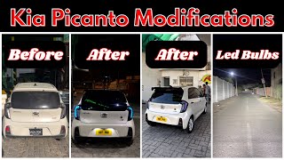 Kia Picanto Modifications  Car Modifications  Modified Cars in Pakistan  Amjad Autos [upl. by Nosneb109]