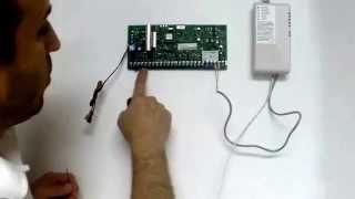 Honeywell Vista 20P  How to wire a TG1 Express Cellular Communicator to the Wired Security System [upl. by Yznil95]