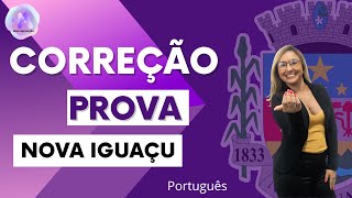 Correção da Prova de Nova Iguaçu  Língua Portuguesa [upl. by Evannia511]