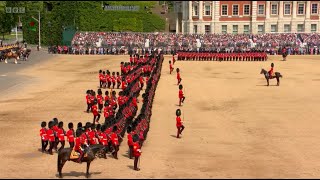 BBC  The Queens Platinum Jubilee  Trooping the Colour [upl. by Ib]