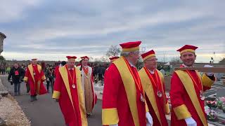 La Saint Vincent Tournante de Couchey a accueilli 45 000 visiteurs les 28 et 29 janvier 2023 [upl. by Novyat]