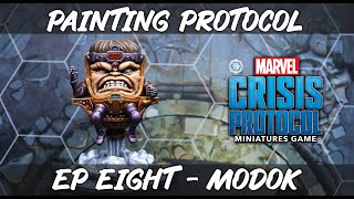 How to Paint MODOK  Marvel Crisis Protocol [upl. by Janaya]