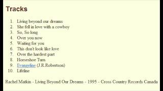 Rachel Matkin Living Beyond Our Dreams 1995 BCCMA Album of Year Award [upl. by Atinob]