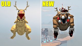 Kamadolph Kun Old vs New Remodel Comparison  Kaiju Universe [upl. by Enyr452]