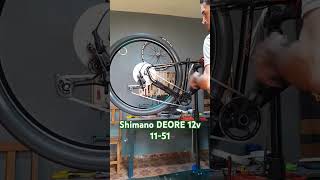 Shimano DEORE 12v 1151 bikereels bike cycling shimano mtbnordeste [upl. by Rehpotirhc]