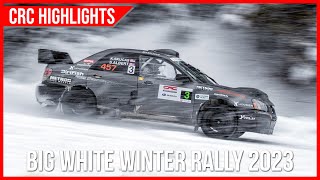 CRC Highlights Big White Winter Rally 2023 [upl. by Brynn]