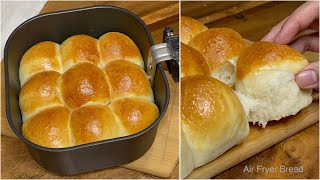 AIR FRYER BREAD MultiPurpose Dough Part 2Soft Dinner Rolls [upl. by Elaina641]