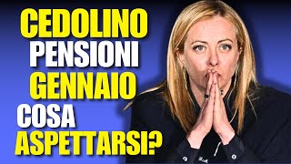 CEDOLINO PENSIONI GENNAIO 2024 SCOPRIAMO IN ANTICIPO GLI AUMENTI [upl. by Kucik]