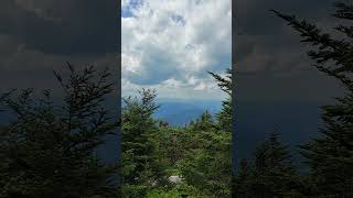 A view from Mt Mitchell in North Carolina on June 15th 2024 shorts [upl. by Nysa]