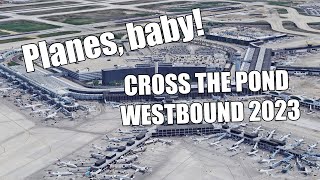 VATSIM ATC  Cross the Pond Westbound 2023  Chicago OHare Tower ORD [upl. by Kaile]