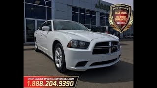 2014 Dodge Charger SE Leather Keyless Entry CD Player AUX Grove Dodge [upl. by Swetlana]