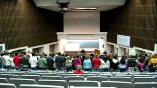 Bachs MAGNIFICAT with lyrics Rehearsal NM All State High School Mixed Choir 2009 [upl. by Pickard413]