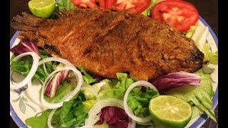 Receta Pescado Frito Super facil y Rica [upl. by Elston]