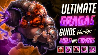 Wild Rift  GRAGAS Guide  Build Combos Runes Tips and Tricks [upl. by Anoyk]