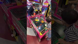 Let’s play PACMan Multi Puck Hockey Game shorts games funny [upl. by Ilohcin773]