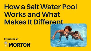 How a Salt Water Pool Works and What Makes It Different [upl. by Buderus722]