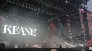 Keane  Spiralling live at Lollapalooza 2024 Mumbai India [upl. by Lhamaj]