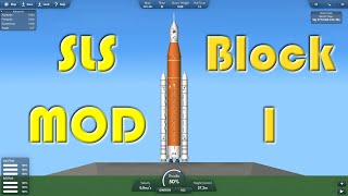 SLS Artemis Block 1 Reveal  Custom Parts in Spaceflight Simulator [upl. by Idelson616]