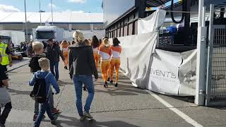 GT3 Grid Girls at ADAC GT Masters at Hockenheimring Germany [upl. by Guadalupe571]