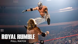 FULL MATCH  Edge vs Rey Mysterio World Heavyweight Championship Match Royal Rumble 2008 [upl. by Farr]