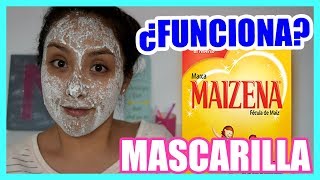 MASCARILLA de MAIZENA para PIEL GRASA  Mascarillas Caseras  Nadia Elias [upl. by Basset637]