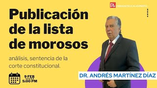 Publicación de la lista de morosos en Propiedad Horizontal 2024 [upl. by Alleul]