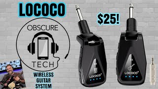 Super Cheap Wireless Guitar Transmitter  Receiver Set But Are They FOR LIFE Lococo UHF System [upl. by Weeks899]