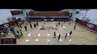 CarmiWhite County High School vs Grayville IL Womens Varsity Volleyball [upl. by Pirzada]