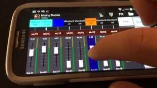 InEar Monitors with Mixing Station for Android [upl. by Corvin934]