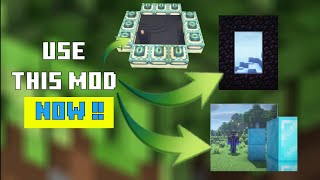 How to get the Minecraft Immersive Portal Mod [upl. by Kristina]