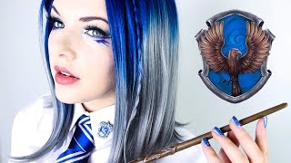 Hogwarts House RAVENCLAW  Makeup Tutorial [upl. by Ruford718]