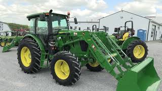 2021 John Deere 6120E Tractor w Cab amp Loader LIKE NEW For Sale by Mast Tractor Sales [upl. by Anaiad]