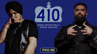 410 Official Video Sidhu Moose Wala  Sunny Malton  410 Song  Moose wala [upl. by Almeria825]