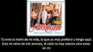 Aventura  La novelita lyric  letra [upl. by Sofer]