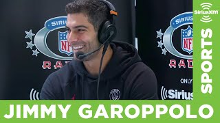 49ers QB Jimmy Garoppolo on What He Learned in New England Being in Miami [upl. by Waal]