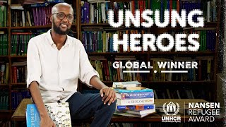 Abdullahi Mire is the 2023 UNHCR Nansen Refugee Award Global Laureate [upl. by Fifine448]