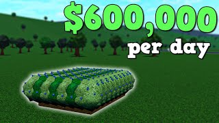 New 600Kday Bloxburg Berry Bush Farm [upl. by Cheston]