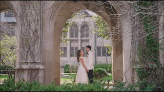 Fourth Presbyterian Church amp Gibsons Bar amp Steakhouse  Chicago Wedding  Lauren amp Shane [upl. by Ramed]