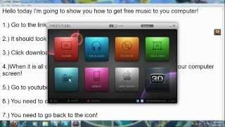 How To Put Free Music On Your Computer [upl. by Elrebma]