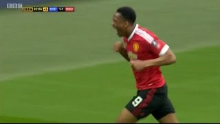 ANTHONY MARTIAL LAST MINUTE GOAL vs Everton  FA CUP SEMI FINAL 2016 [upl. by Elleryt117]