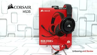 Corsair HS35 Unboxing and Review 2020 [upl. by Beghtol]