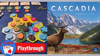 Cascadia Full Solo Playthrough  Scenario 7 [upl. by Ecnadnac]